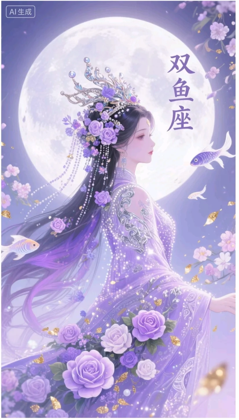 12星座古风女神。