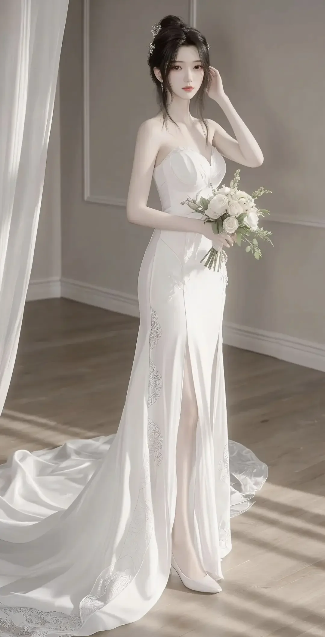 仙逆李慕婉高清壁纸（第一期）婚纱