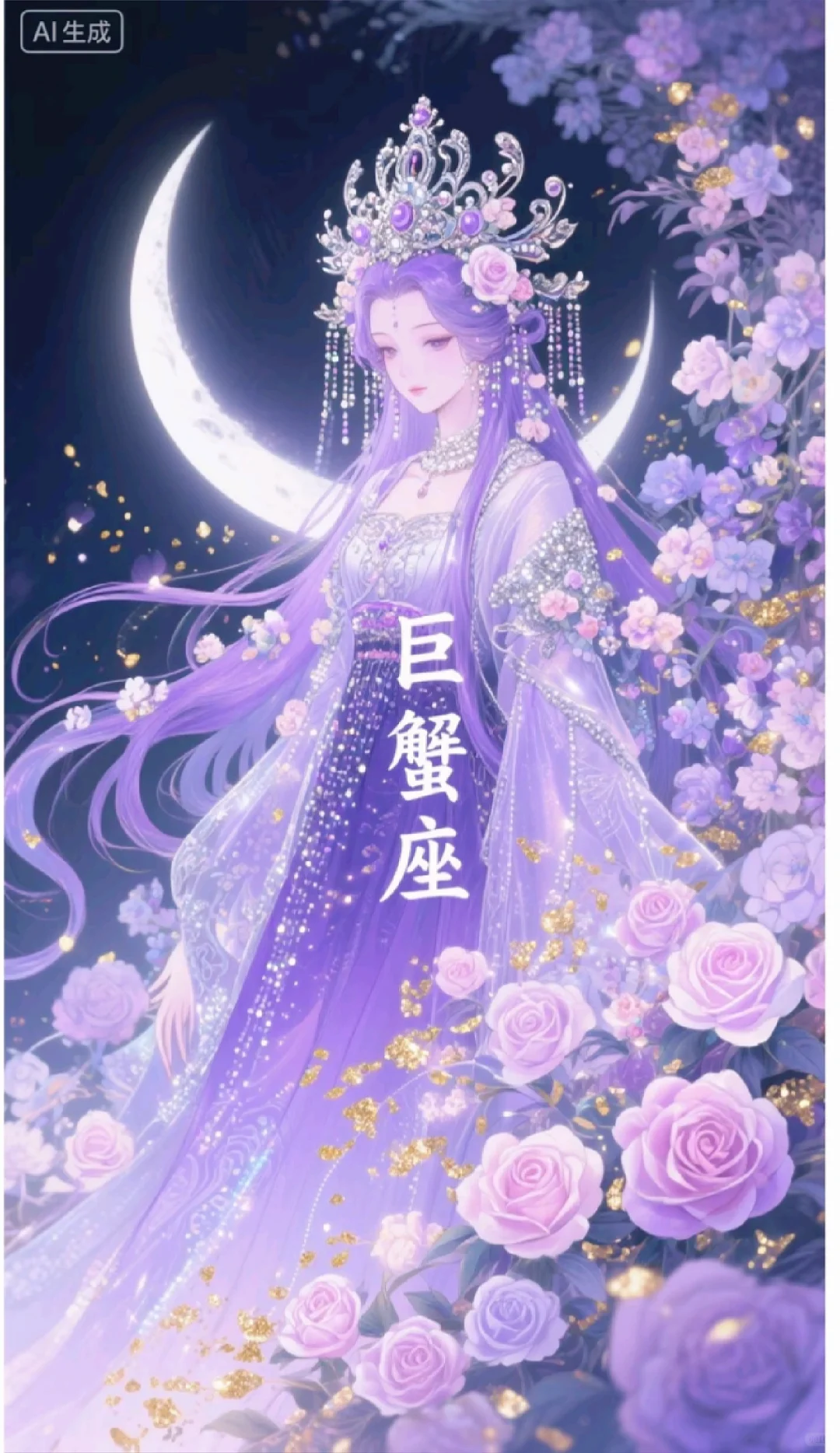 12星座古风女神。