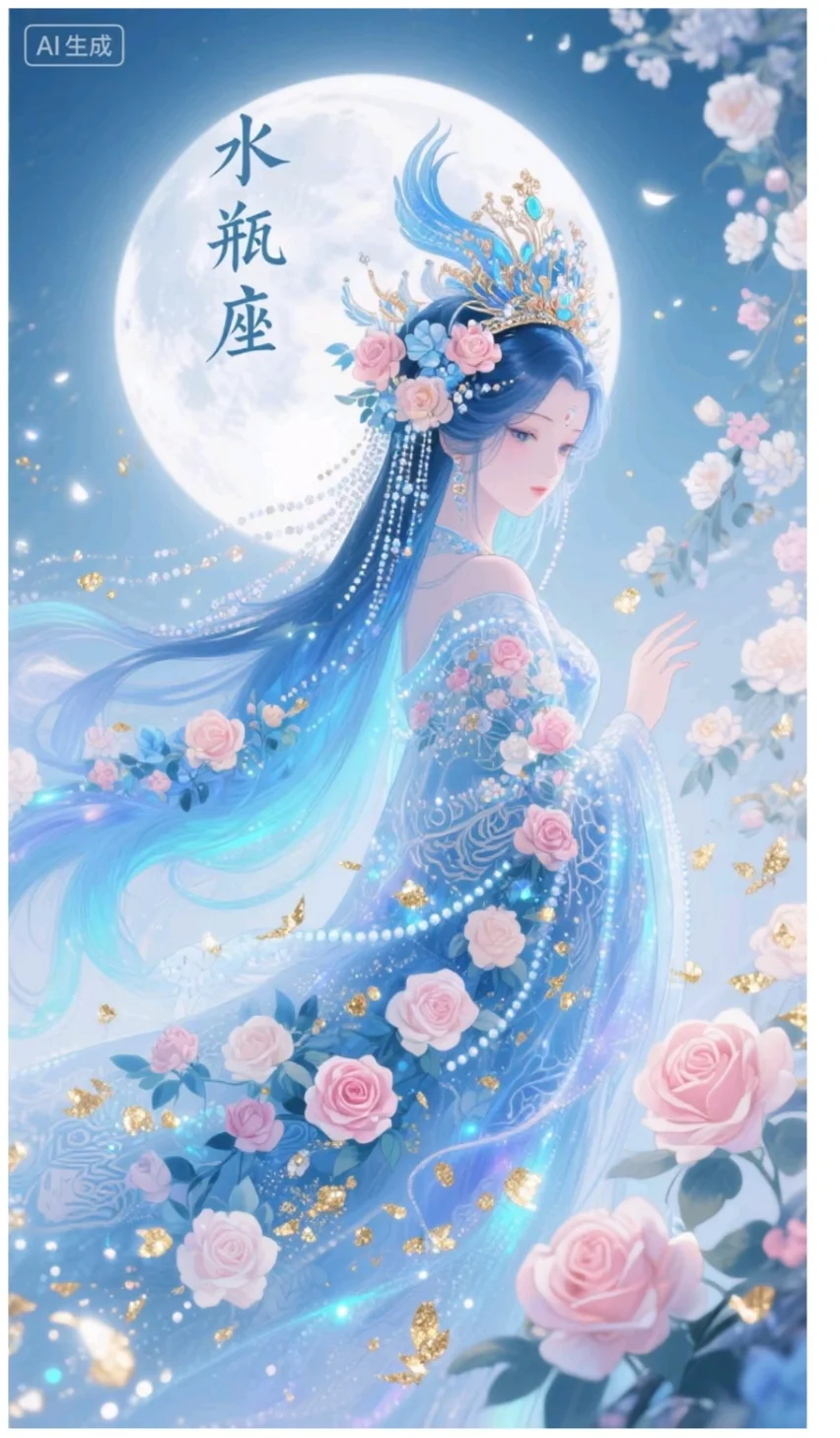 12星座古风女神。