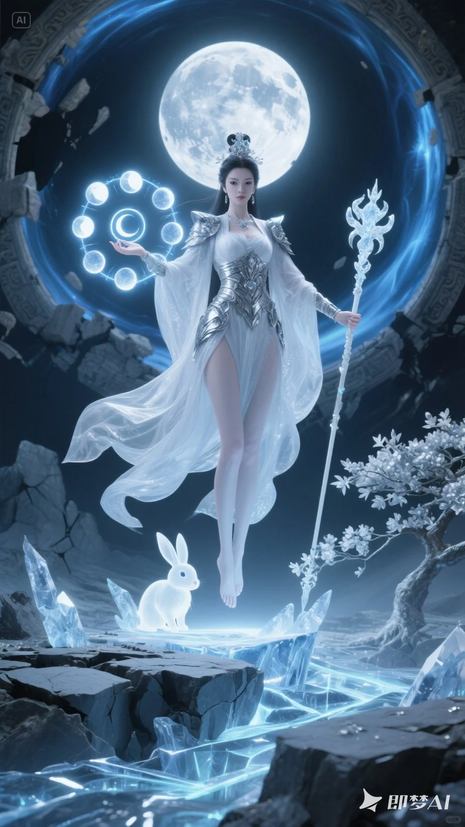 即梦AI 月之女神
