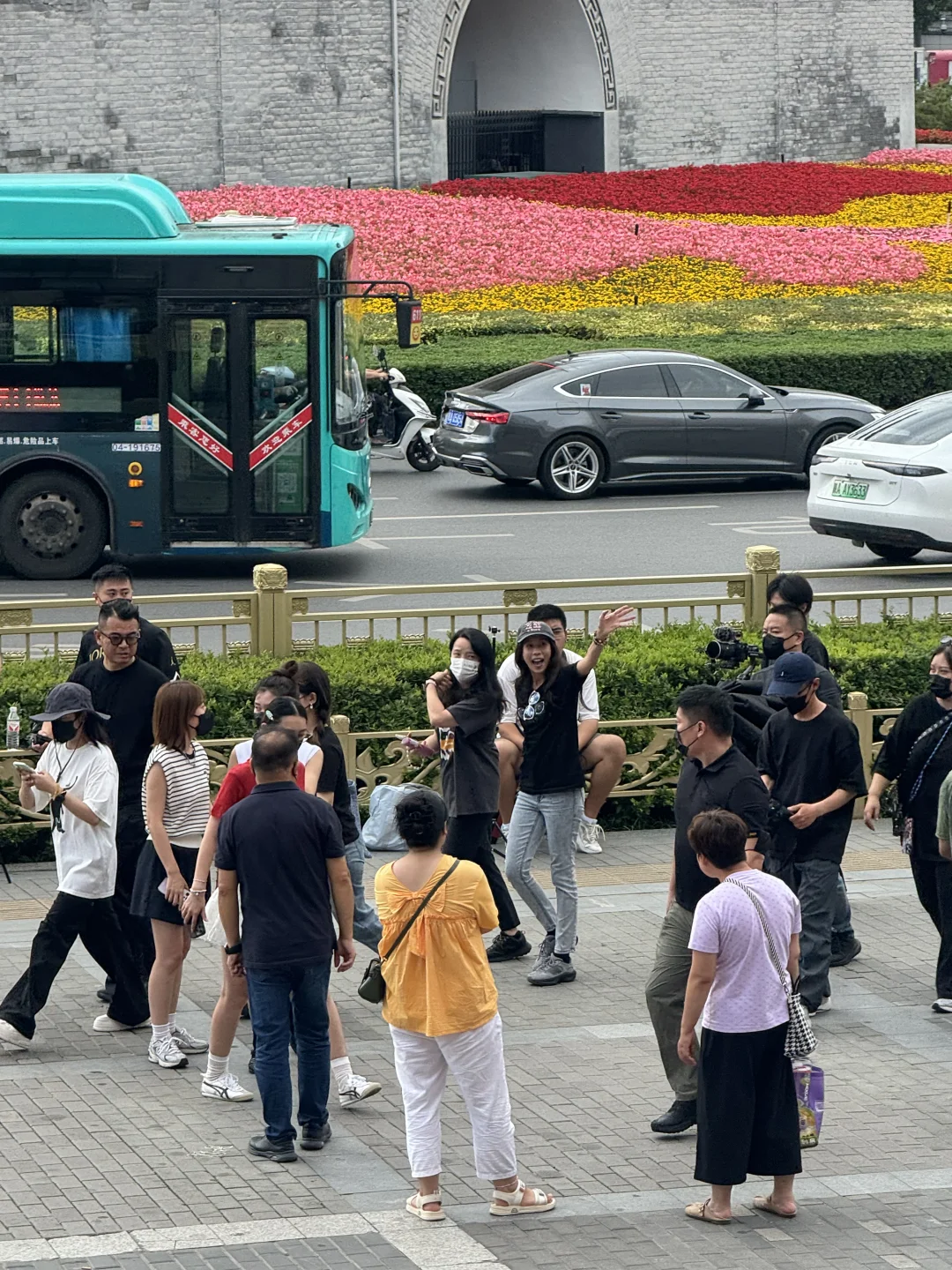 上班偶遇女神?