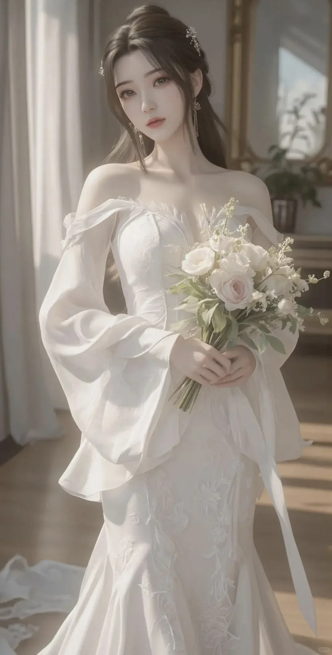 仙逆李慕婉高清壁纸（第一期）婚纱