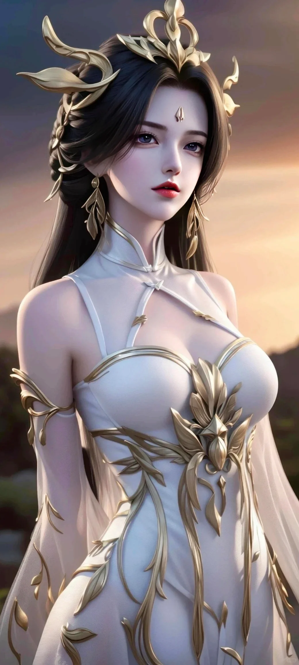 完美女神，全屏壁纸