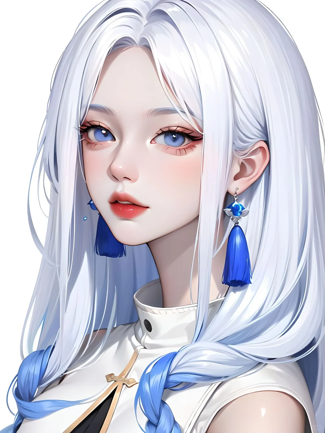 白发清冷美女，vlo.2