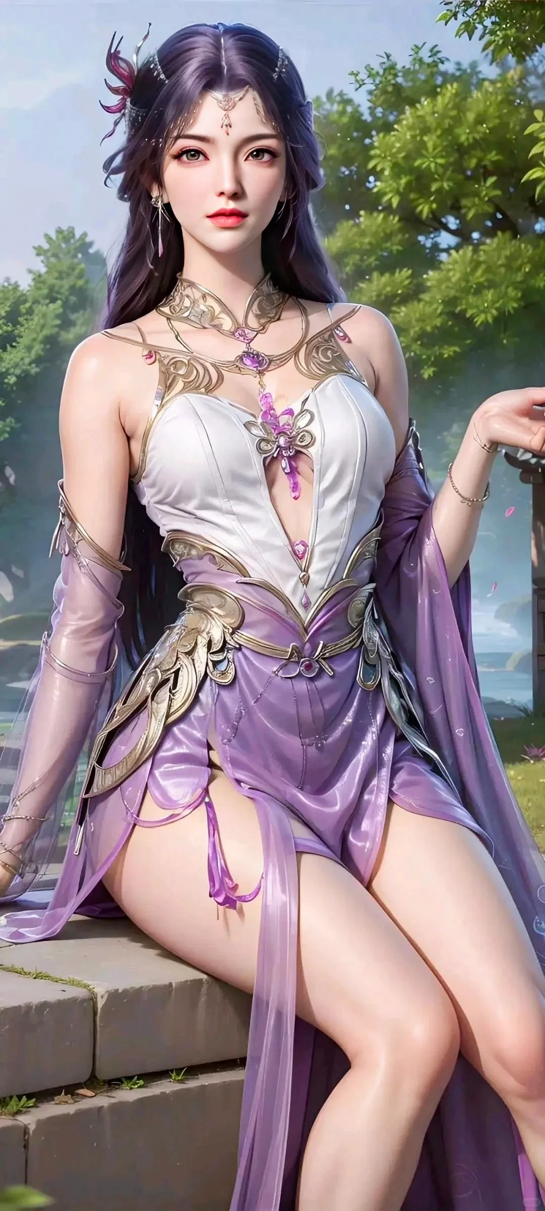 完美女神，全屏壁纸