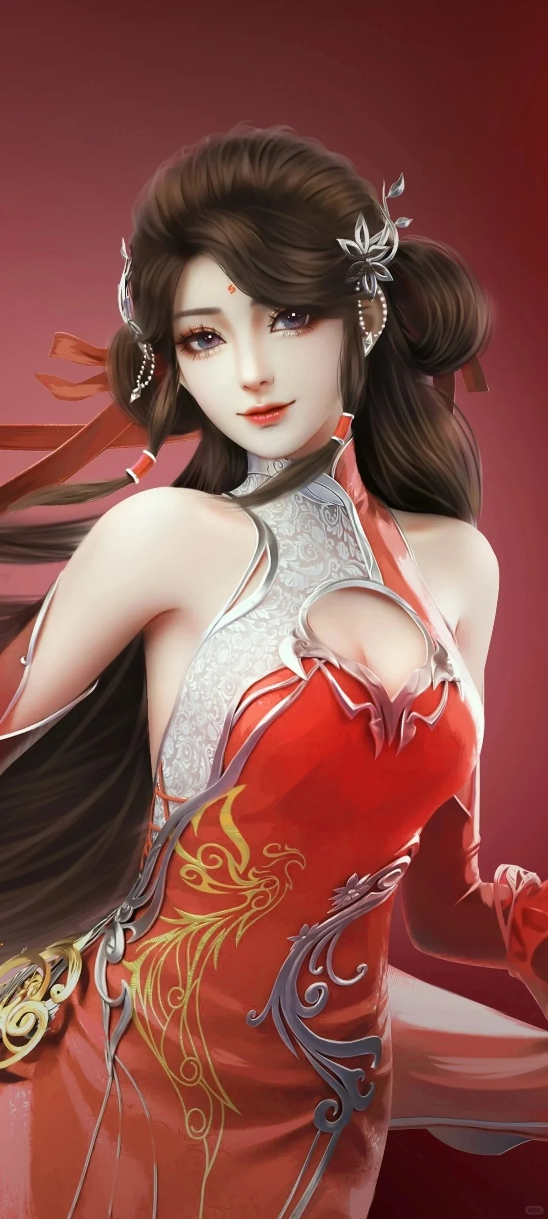 完美女神，全屏壁纸