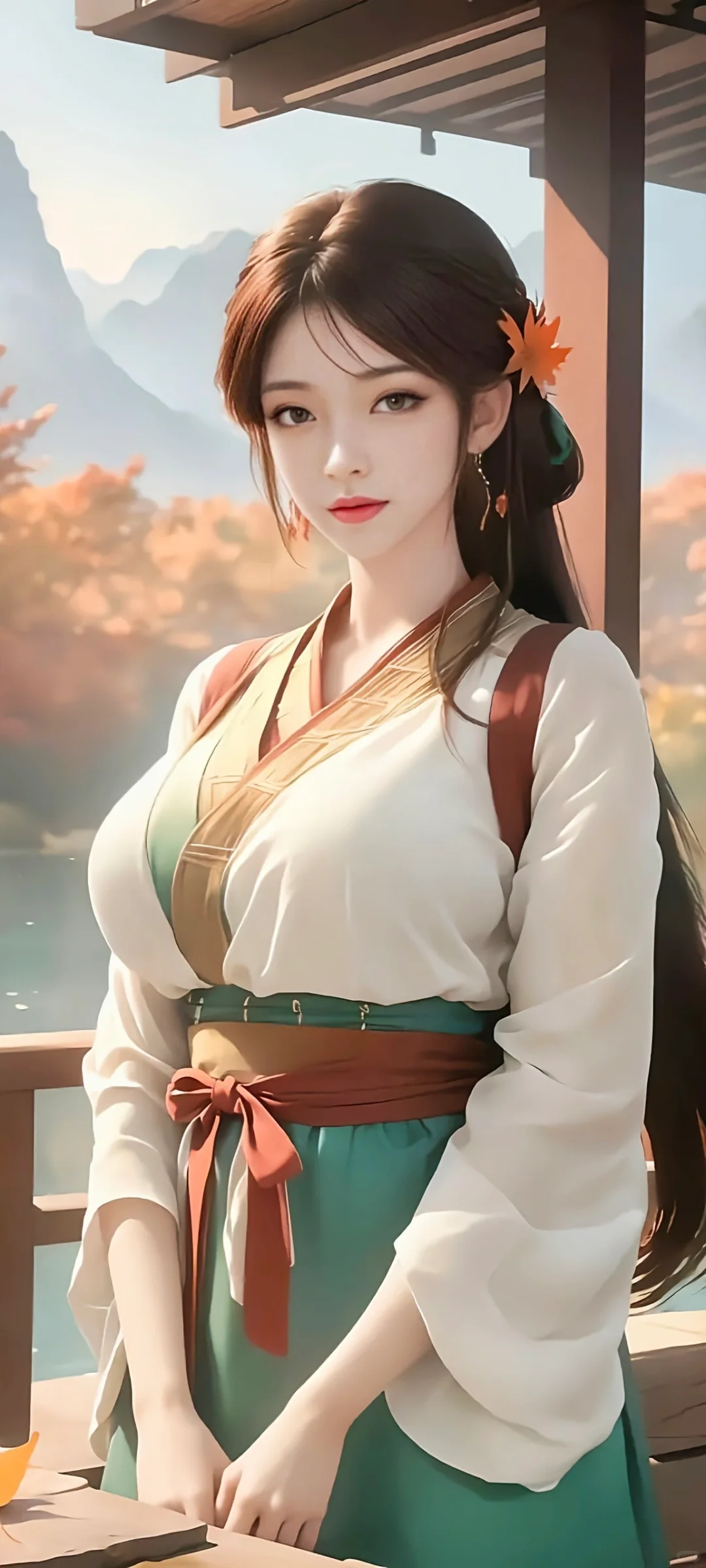 完美女神，全屏壁纸