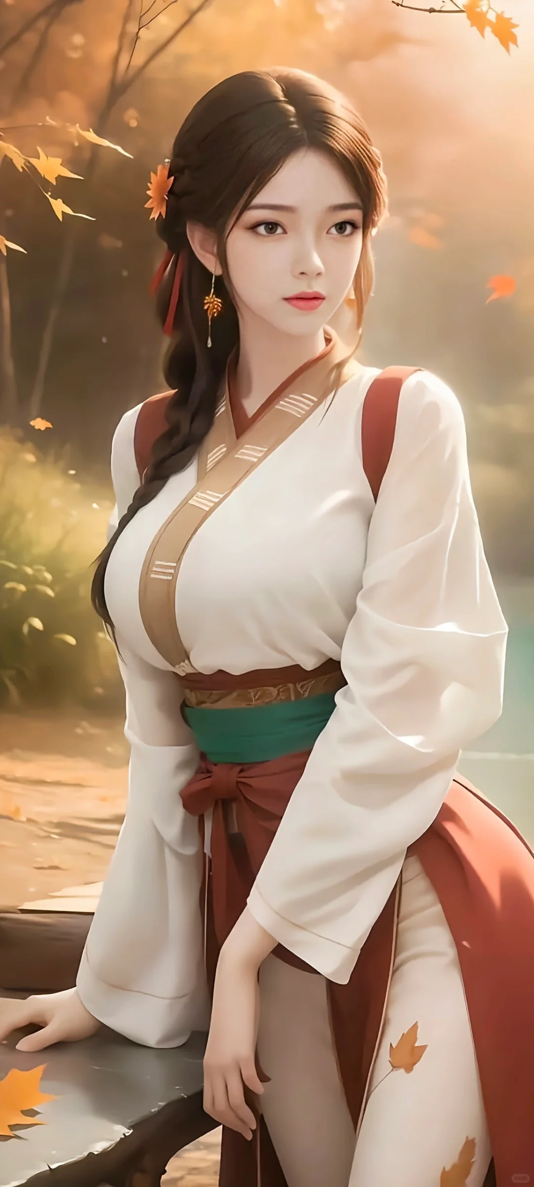 完美女神，全屏壁纸