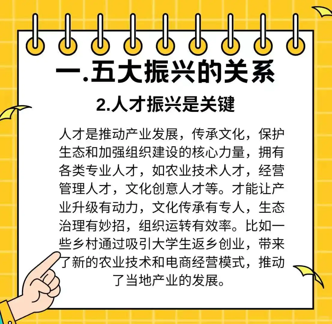 乡村振兴的五大振兴