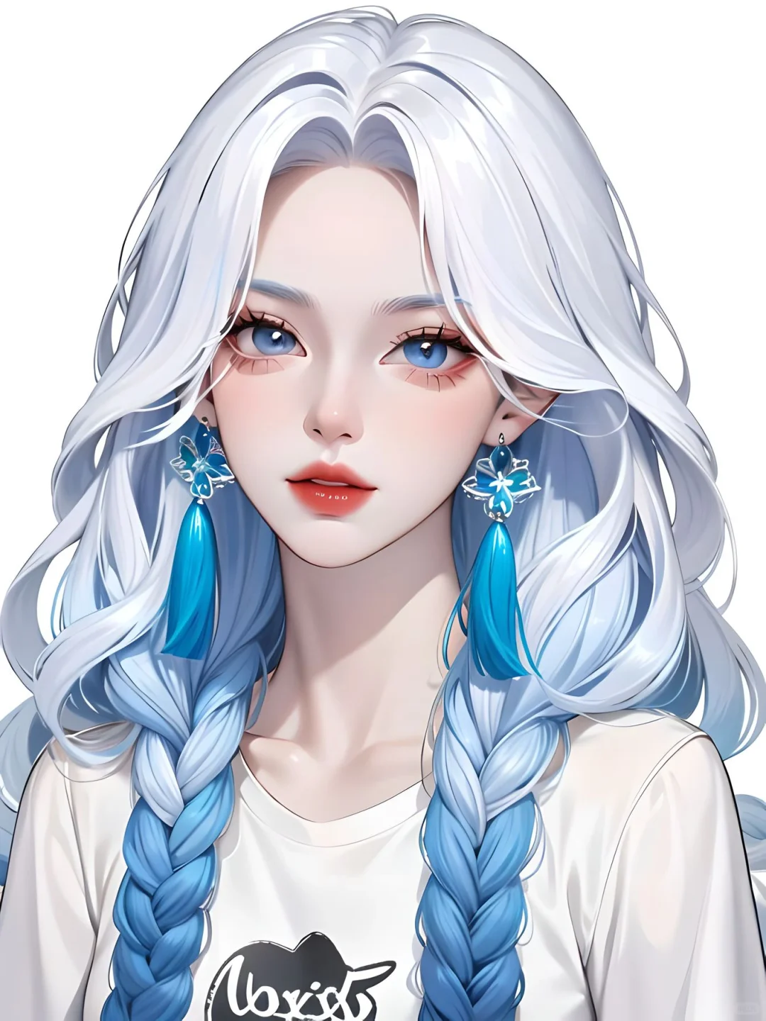 白发清冷美女，vlo.2