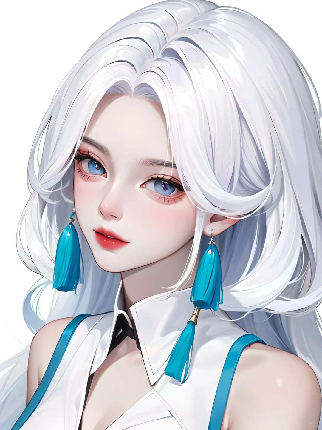白发清冷美女，vlo.2
