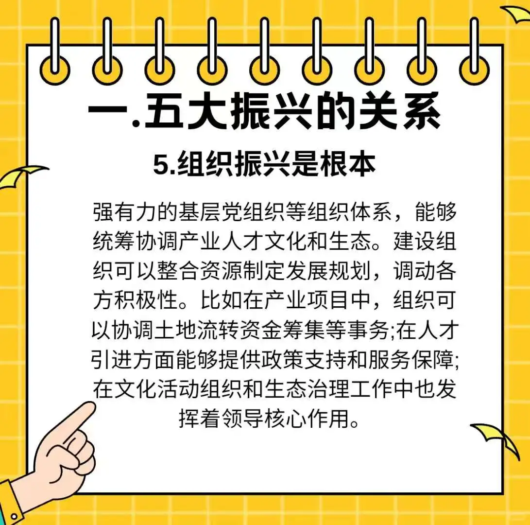 乡村振兴的五大振兴