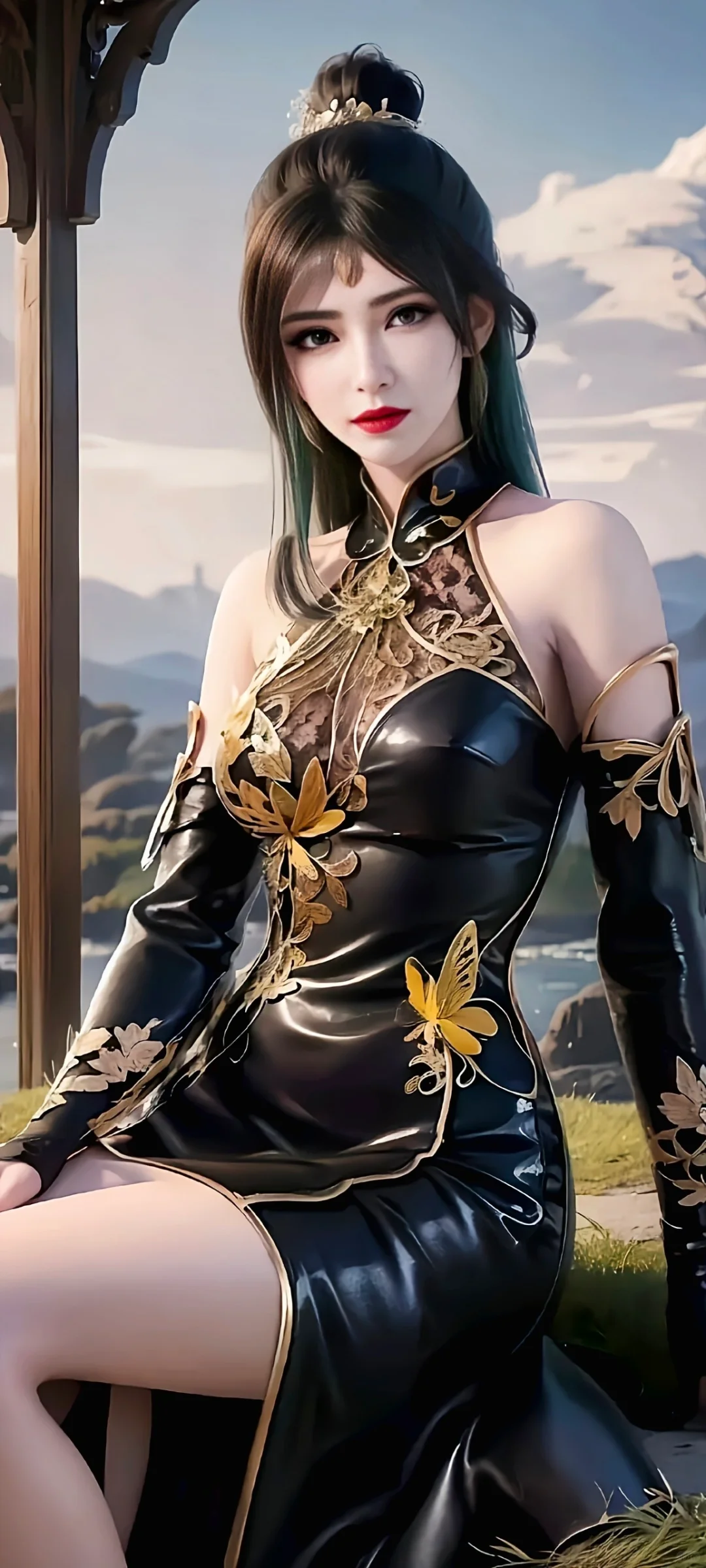 完美女神，全屏壁纸