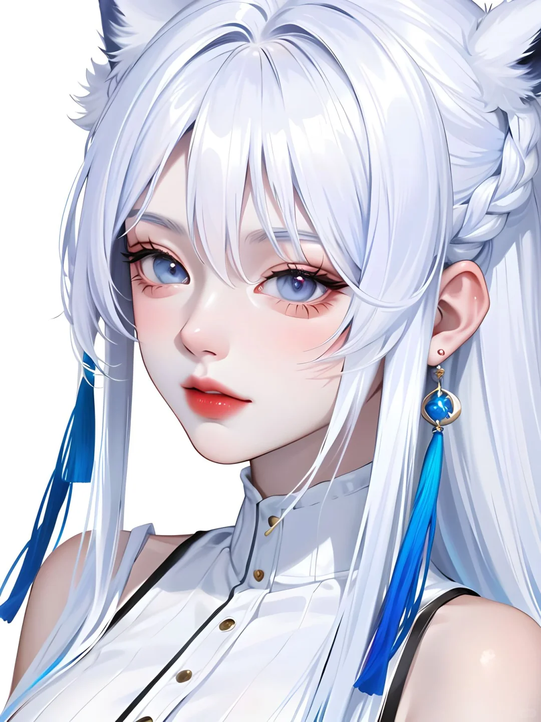 白发清冷美女，vlo.2