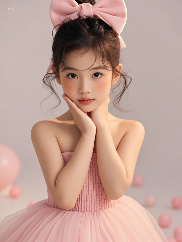 甜甜的女孩【AI生成，勿混淆】