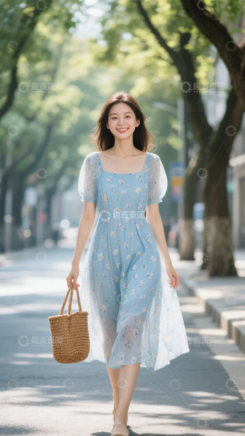 #趣麦麦图#超绝AIGC模特素材大赏