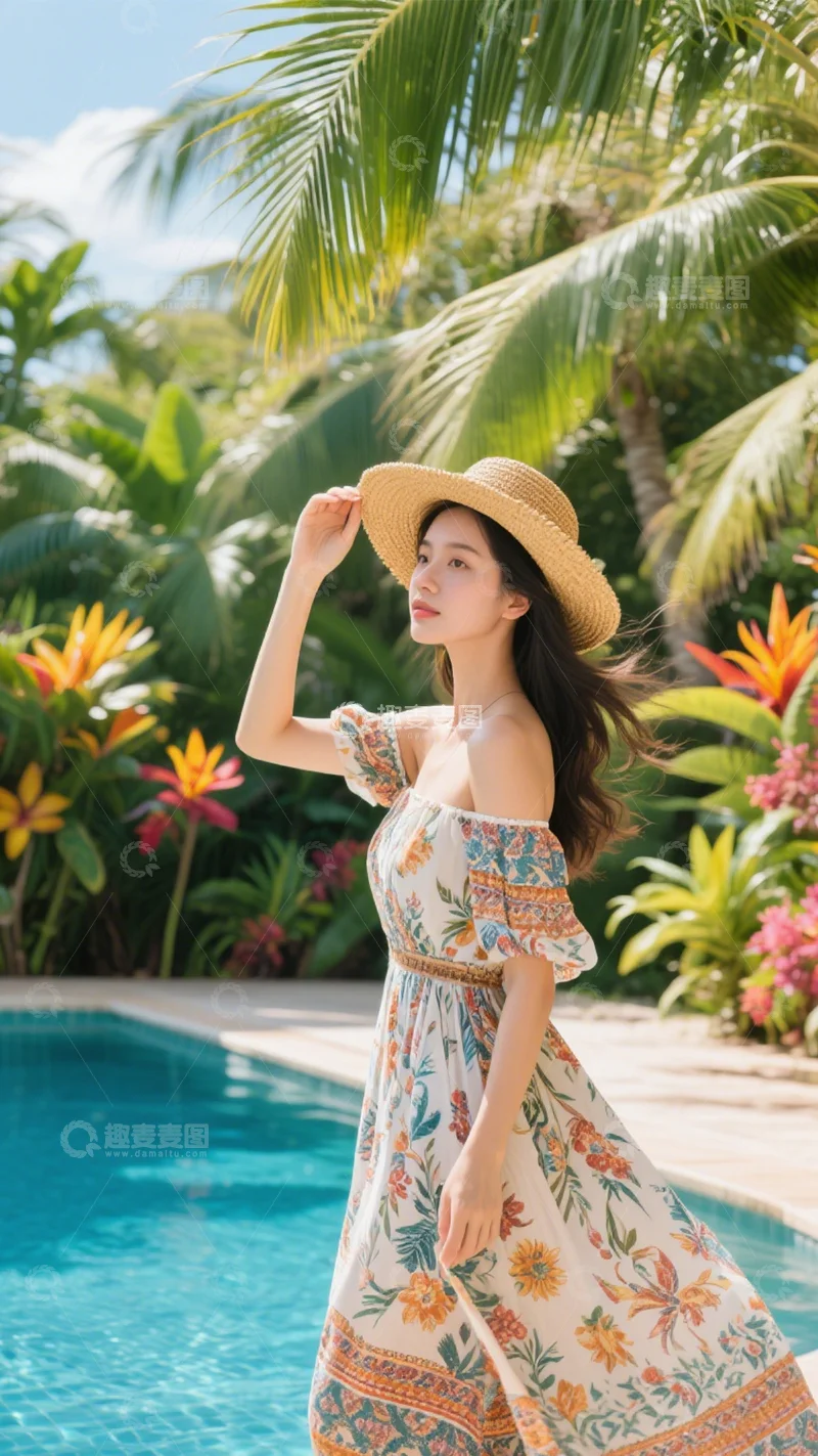 #趣麦麦图#超绝AIGC模特素材大赏