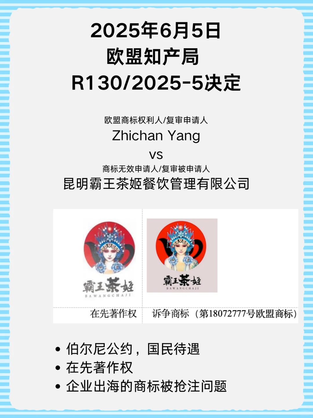 ??2025/6/5欧盟知产局R130/2025-5决定