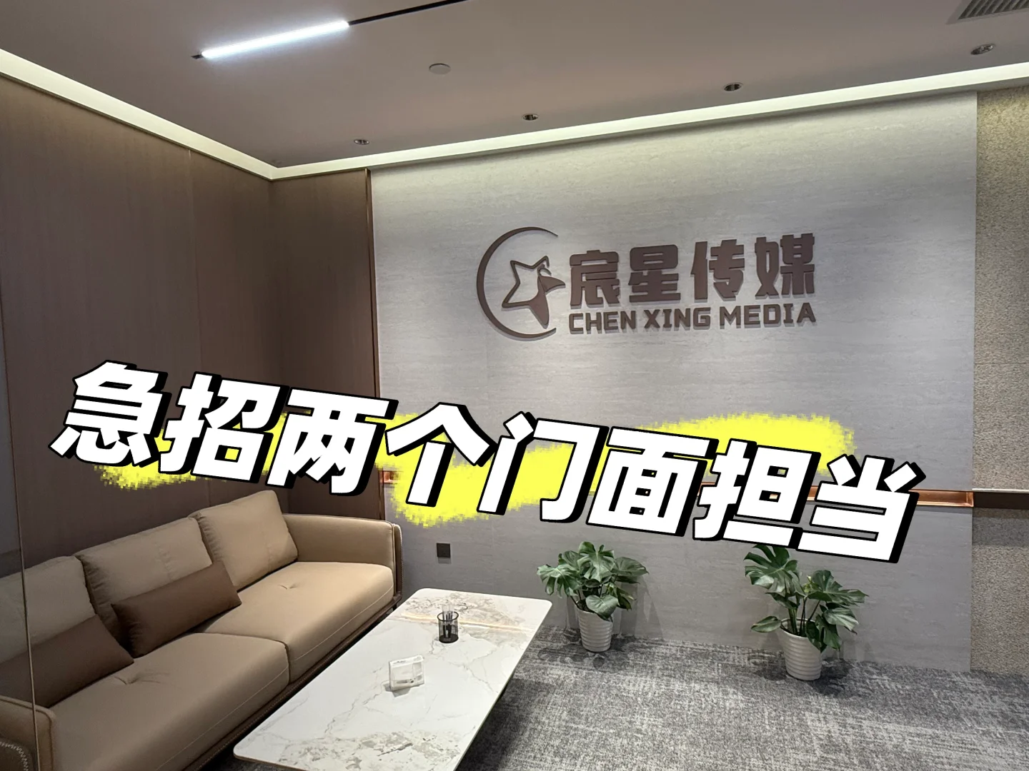 高薪急招！颜值天花板前台小姐姐