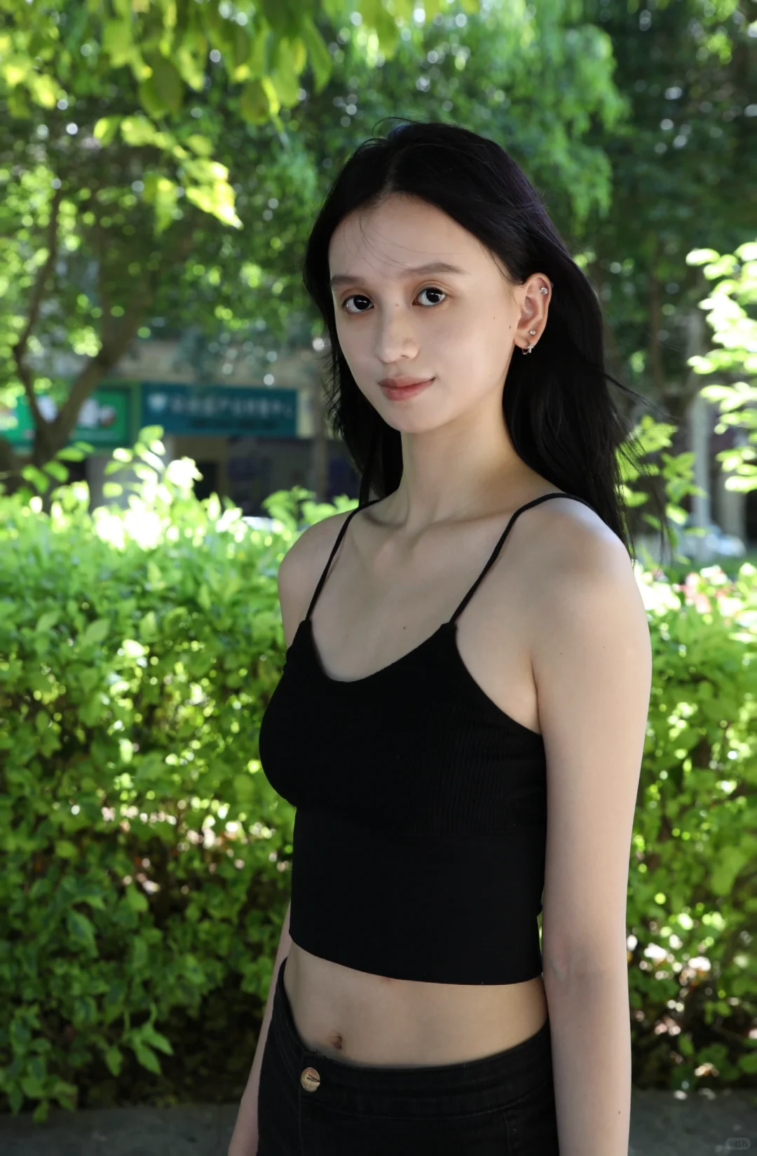 更新一组模特素颜照