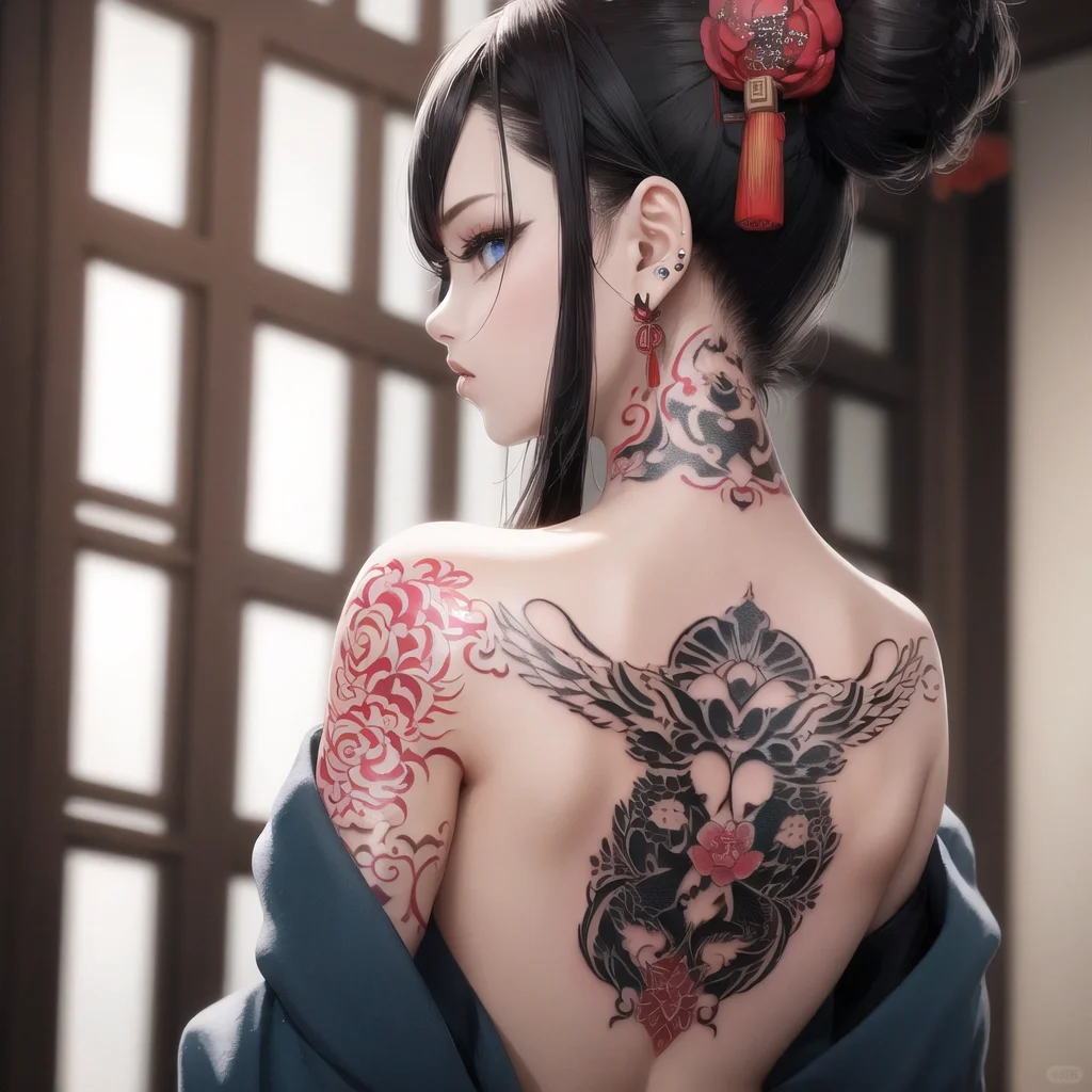 ai咯，主题：回眸的少女