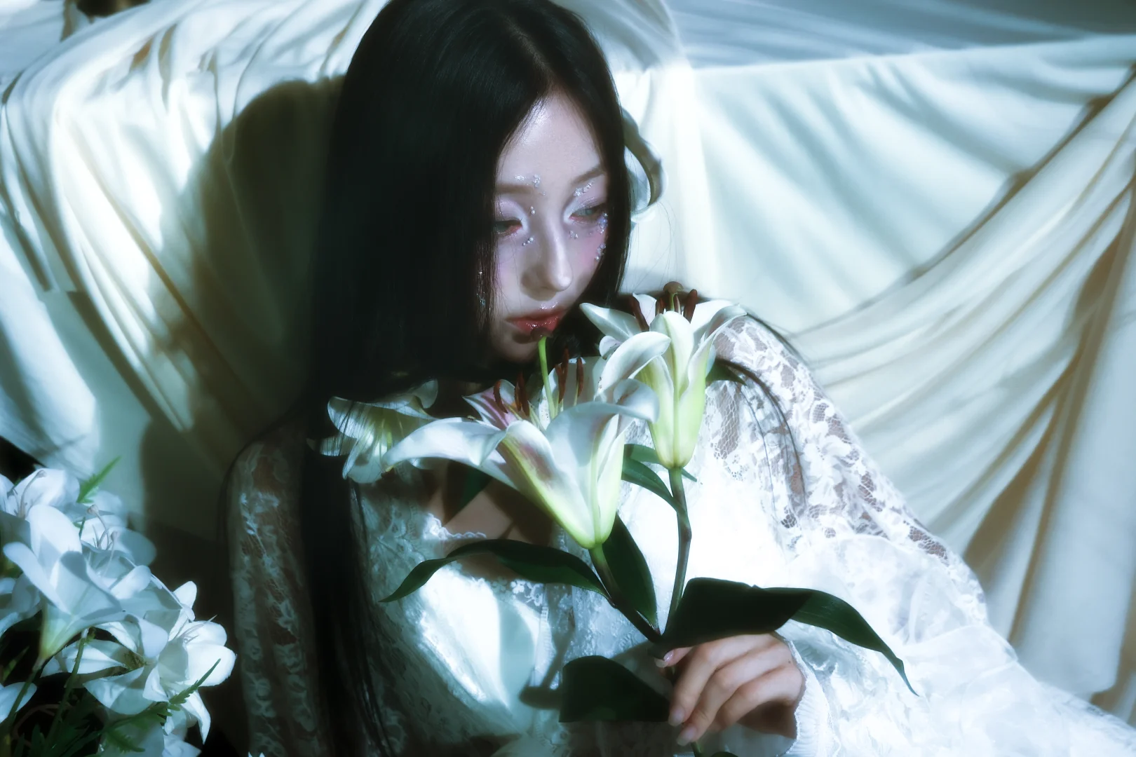 六月的百合花让我活着