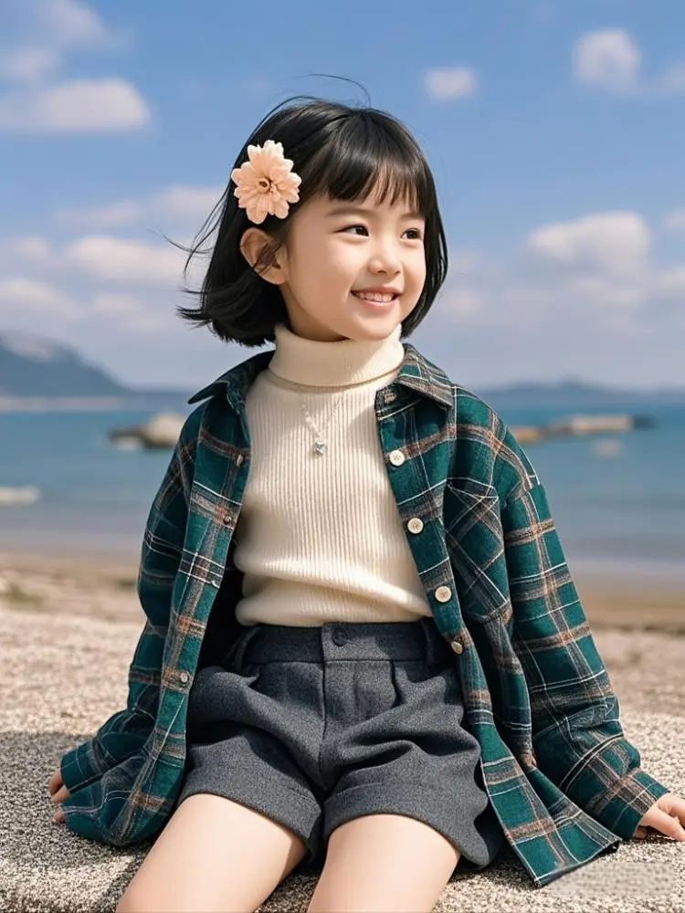 可可爱爱，又自由自在的小女孩！