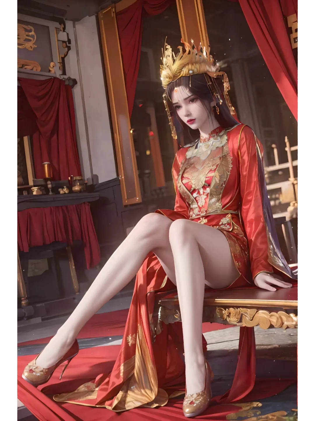 李幕婉婚纱照真的太美了