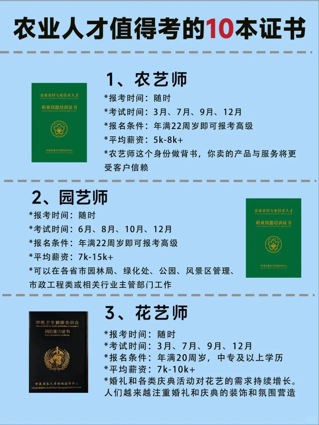 考到就是赚到❗超适合农林专业考的证书