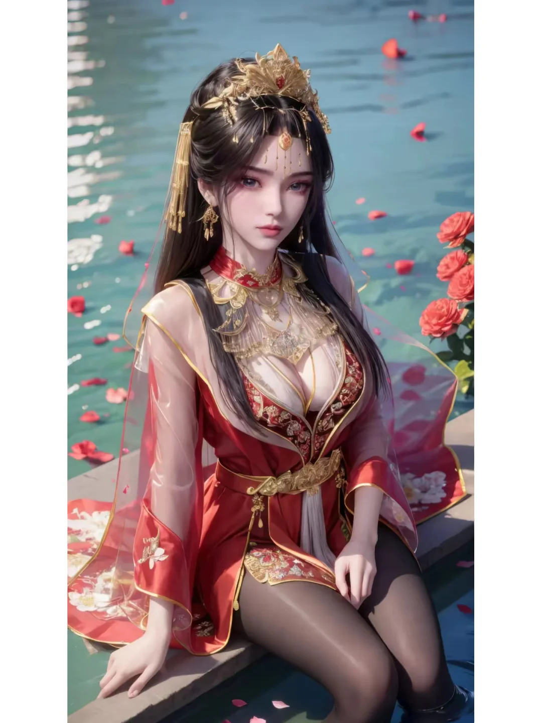 李幕婉婚纱照真的太美了