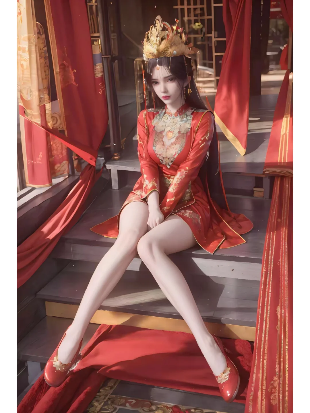 李幕婉婚纱照真的太美了