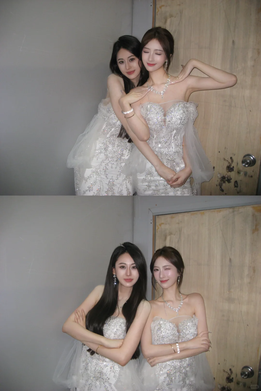 星途展台的美女模特们