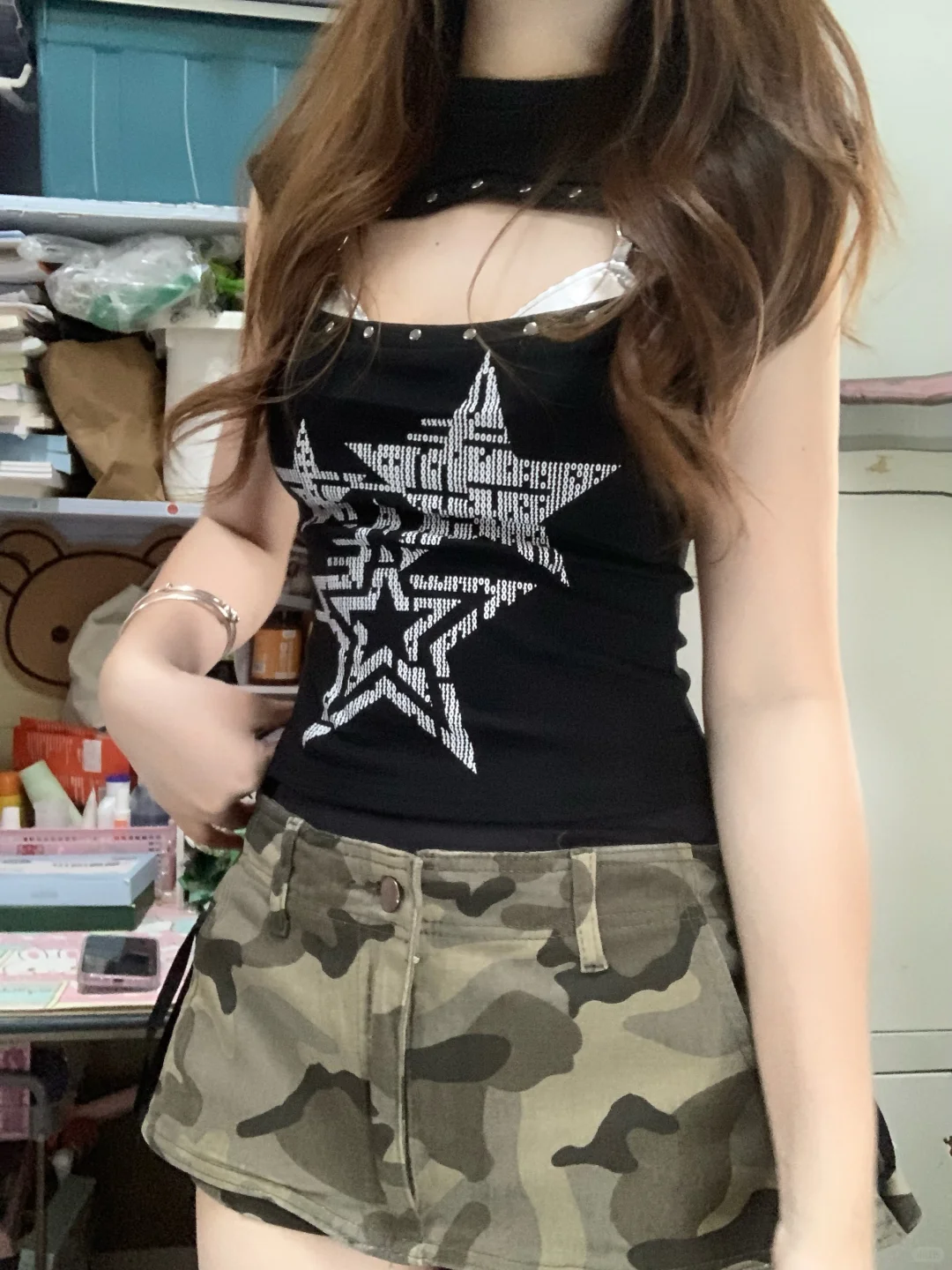 ?️06女大烧烧纯欲风衣服?分享附实拍?️广