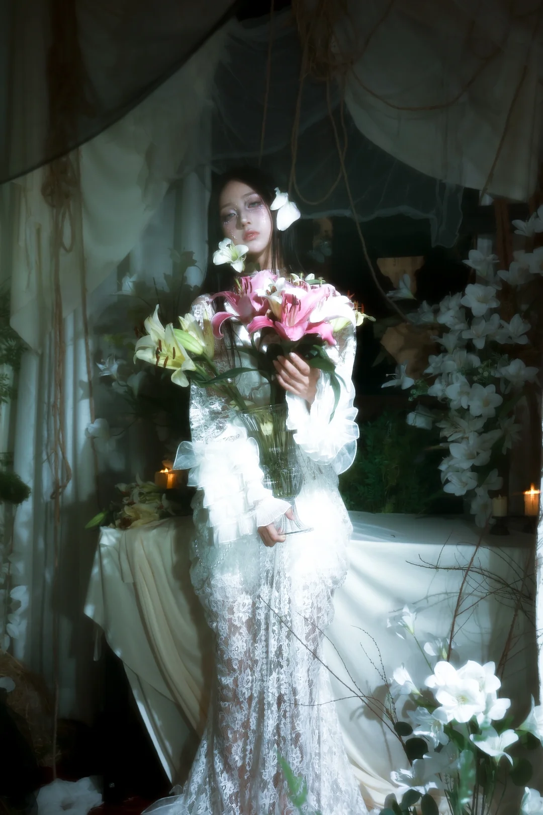 六月的百合花让我活着