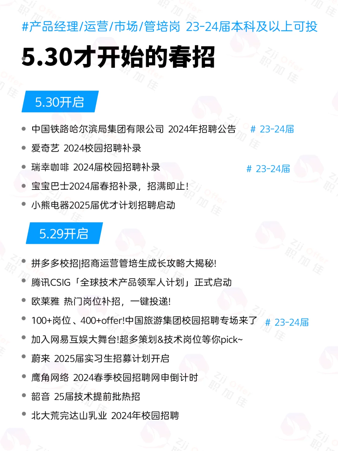 5.30才开始的春招，感觉强得可怕?