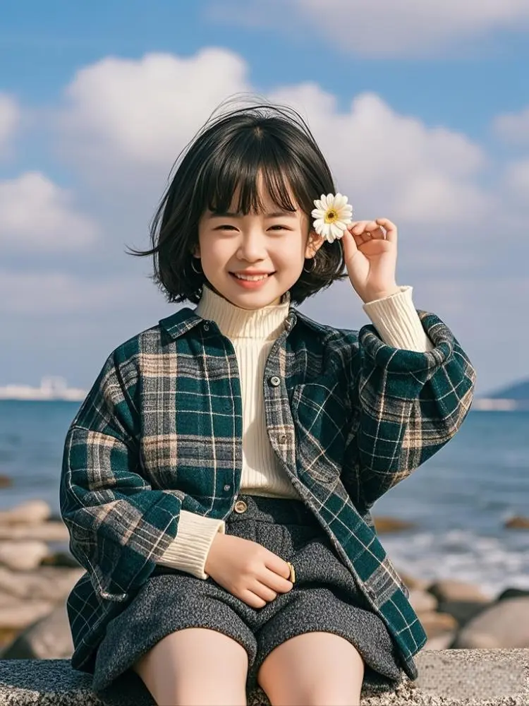 可可爱爱，又自由自在的小女孩！