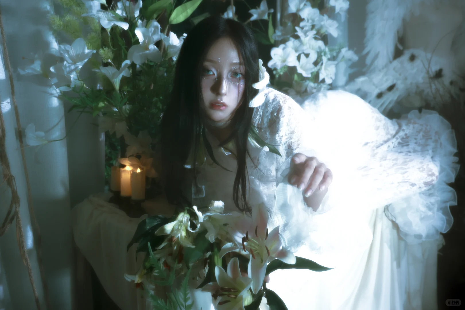 六月的百合花让我活着