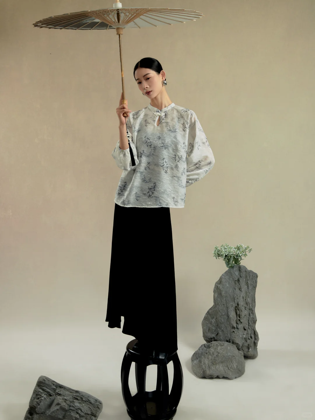 服装拍摄｜新中式模特服装拍摄?