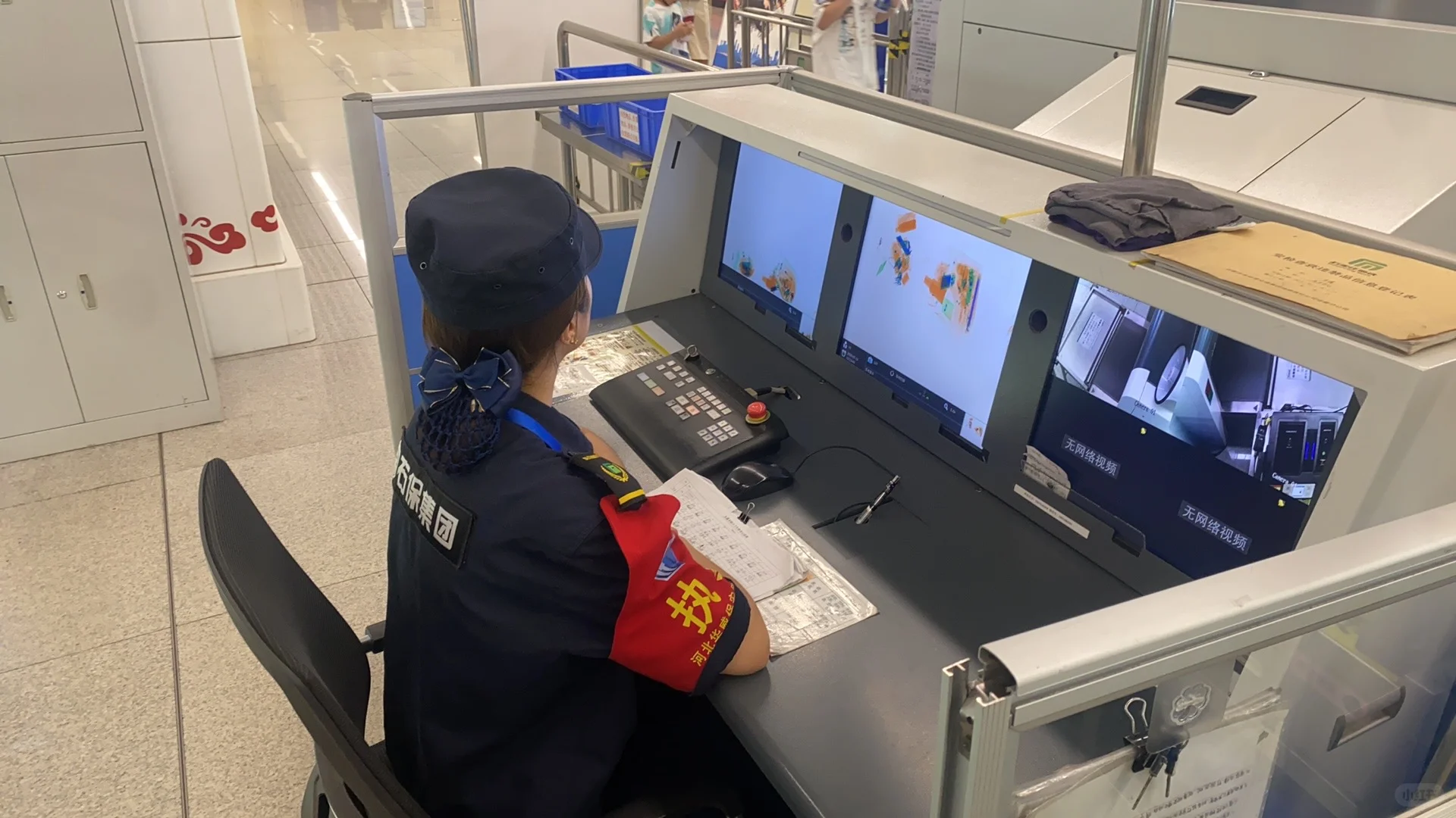 石保国企直招地铁安检员，安保员，商务中心站