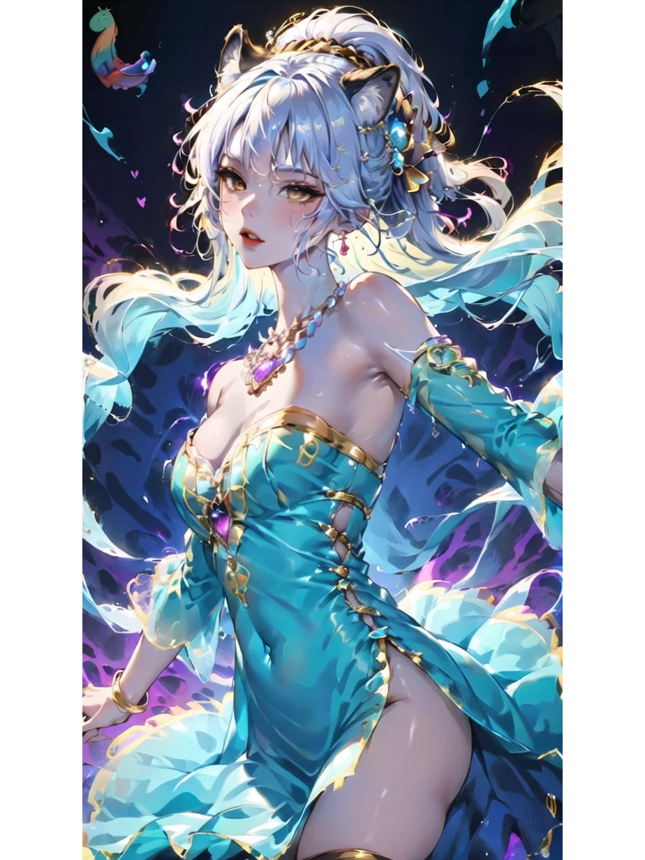 狐仙姐妹花，灵动妖媚的魅力盛放 ??