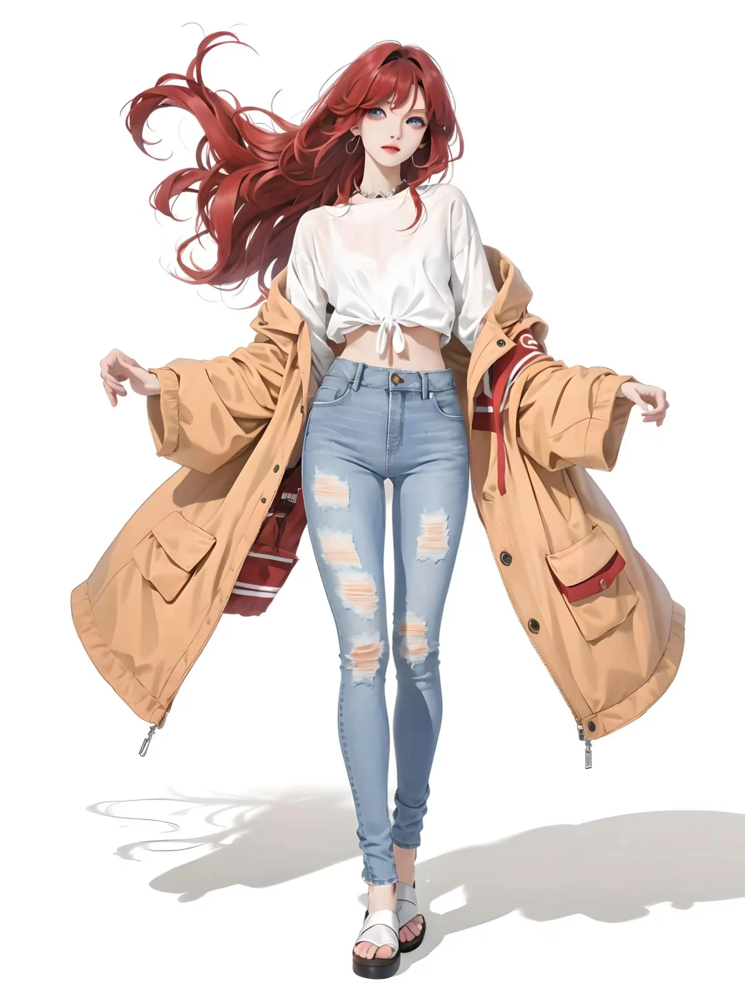 红发少女‖时尚穿搭