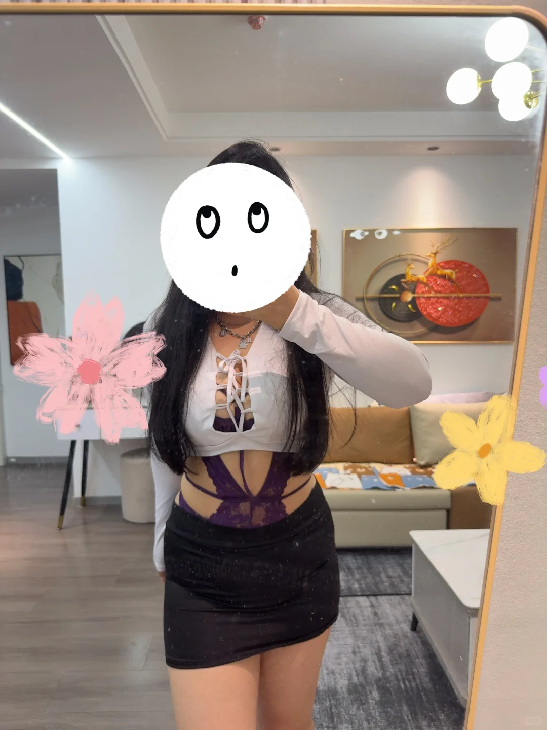 太显腰细了叭！紫色?