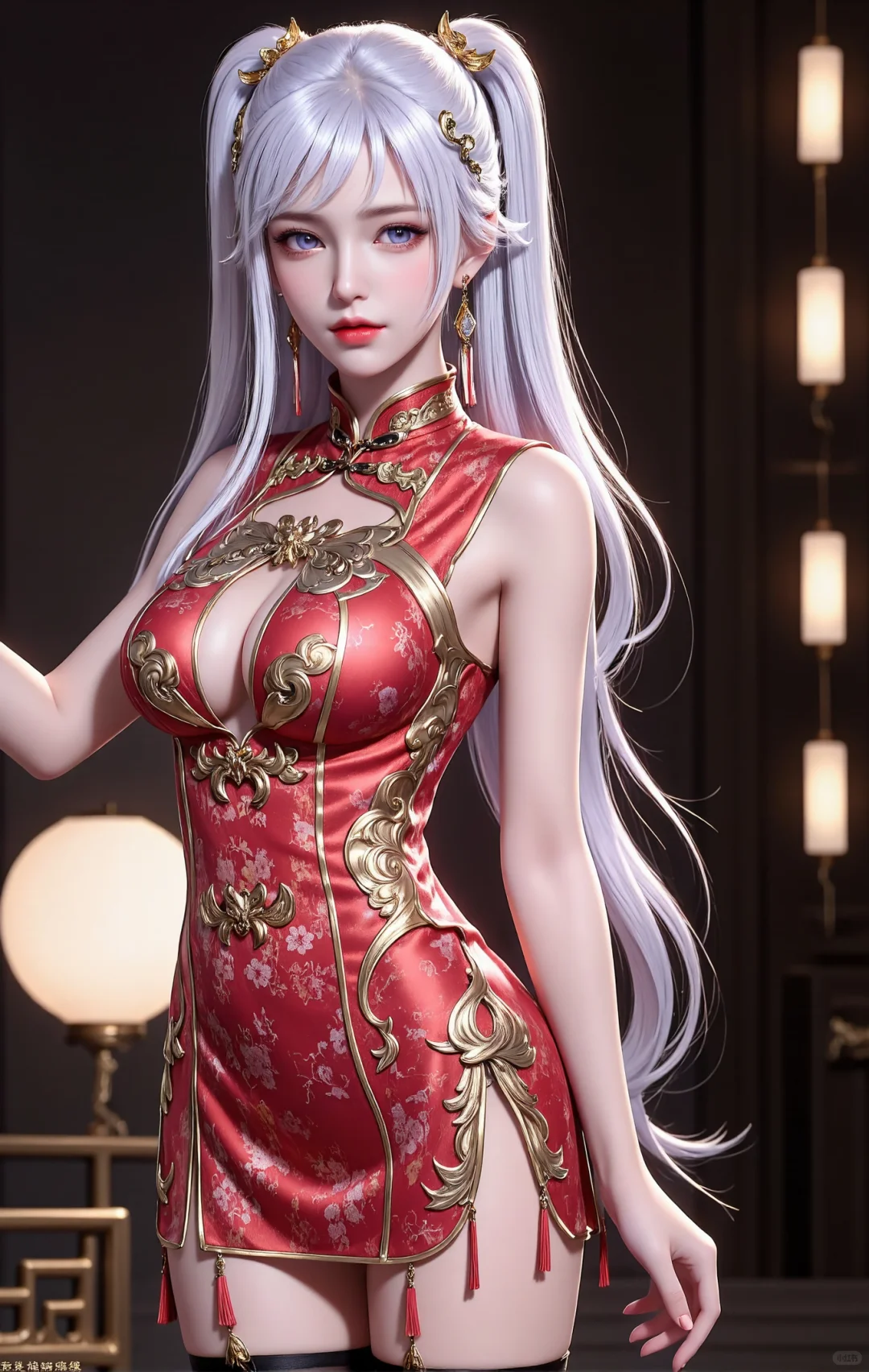 国漫美女 养眼红颜