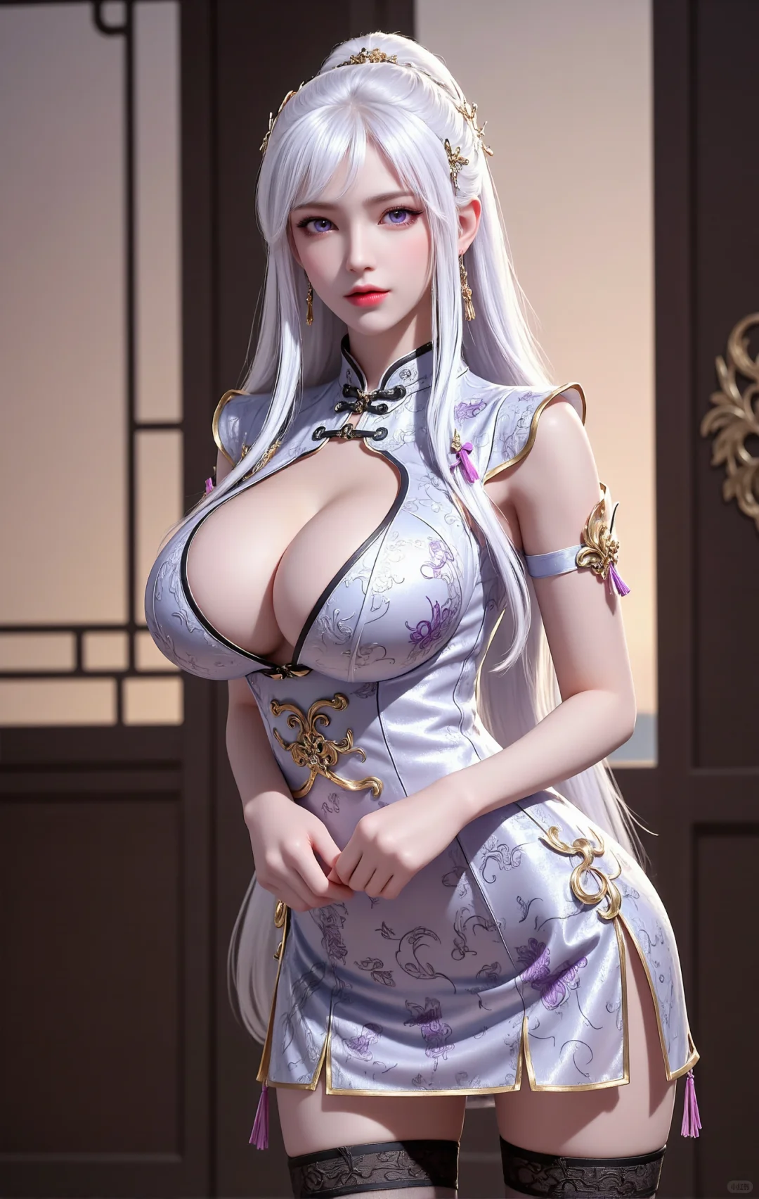 国漫美女 养眼红颜