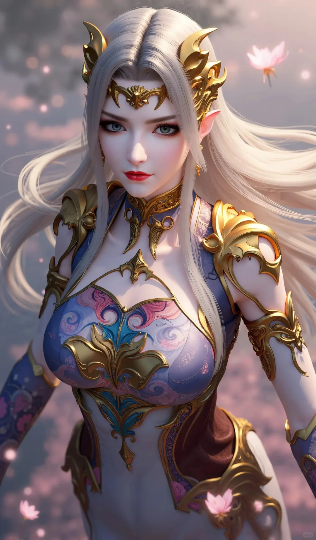 美杜莎｜紫色也好看