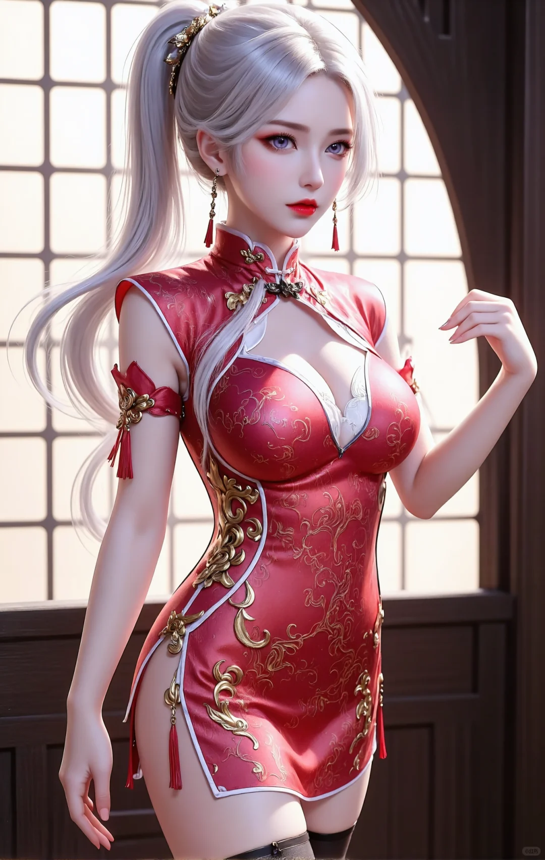 国漫美女 养眼红颜