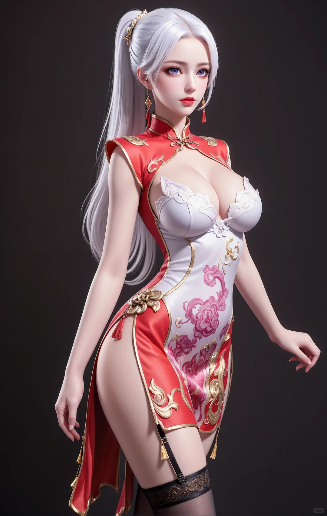 国漫美女 养眼红颜