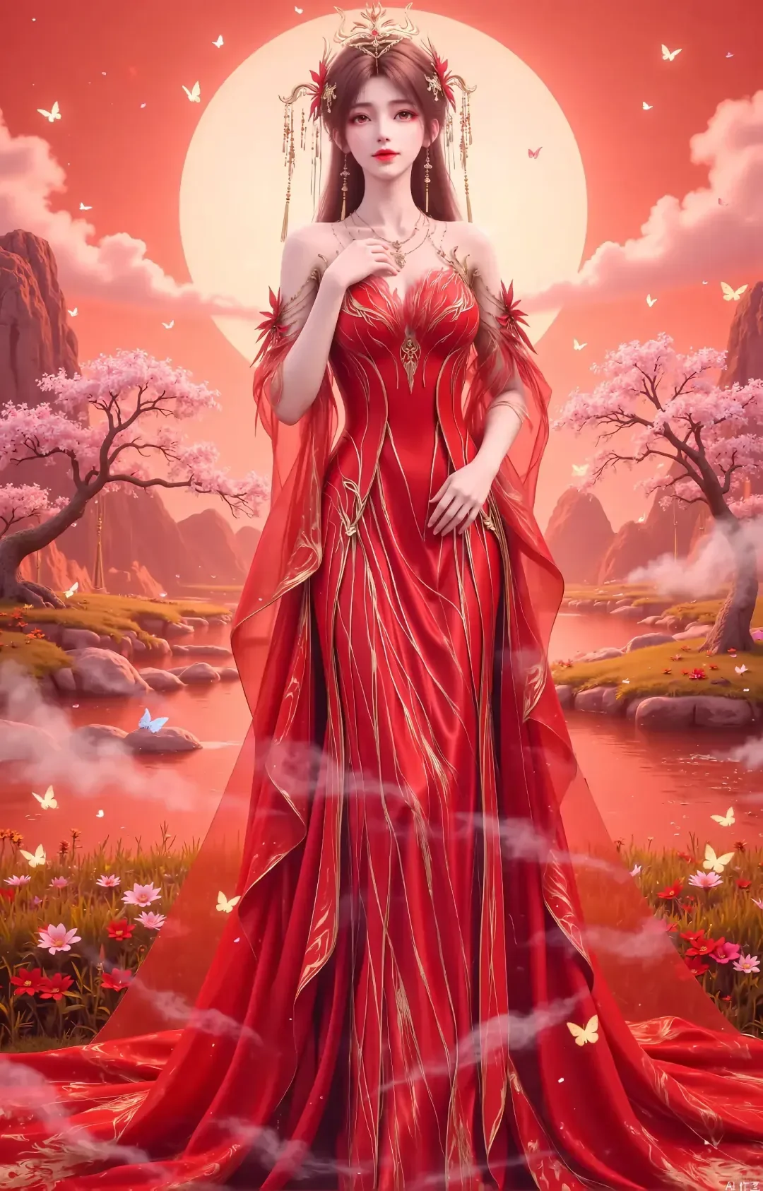 完美世界火灵儿壁纸(第一期)火桑仙子