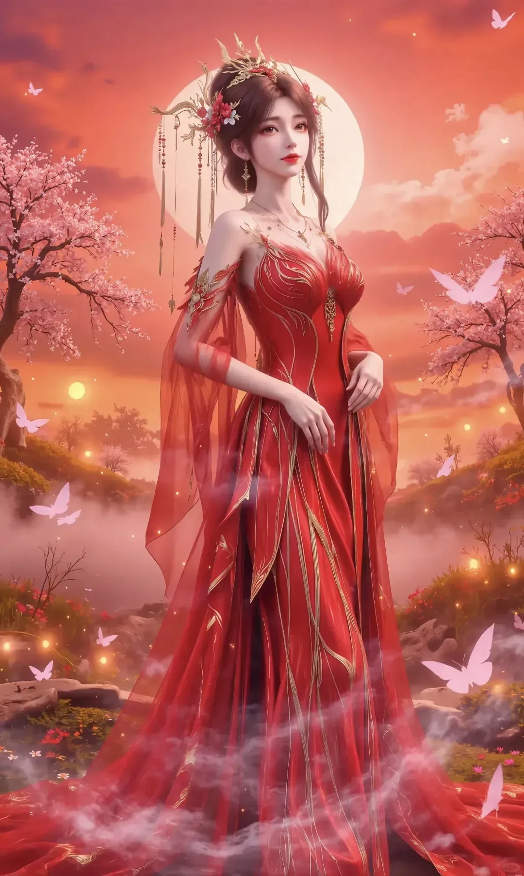 完美世界火灵儿壁纸(第一期)火桑仙子